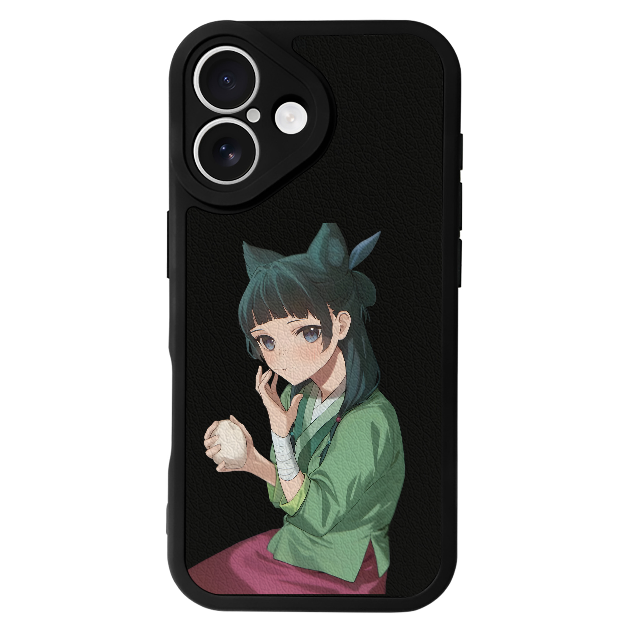 薬屋のひとりごと The Apothecary Diaries 【iPhone 16シリーズ対応】シリコンスマホケース（レザー調） 材質：シリコン